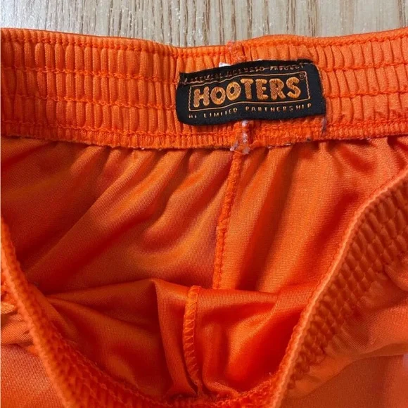 Hooters Vibrant Orange Athletic Shorts - Picture 4 of 4